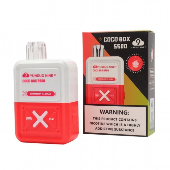 9YUNDUO Box 5500 5000 Puffs Wholesale Price Disposable Vape Bars