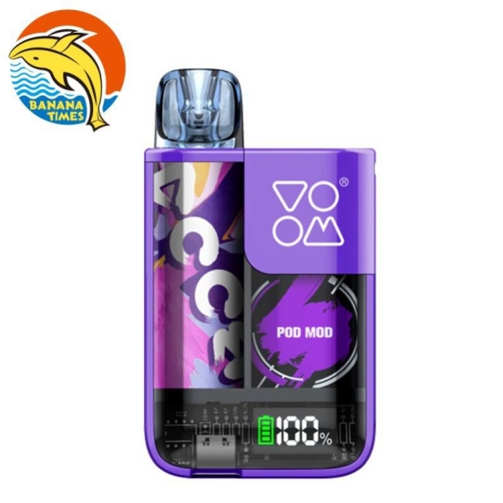 Best Selling BANANATIMES/Custom Voom Pod Mod -  Pod Kit 3000 Puffs Vape All Flavors