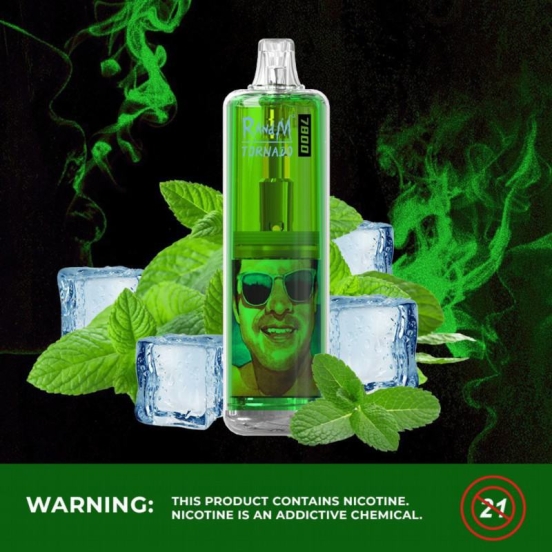 Wholesale RanM Randm Tornado 7800 Puffs Disposable Vape Bar