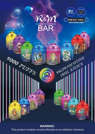 Disposable R & M R&m 9000 Puffs Vape Wholesale