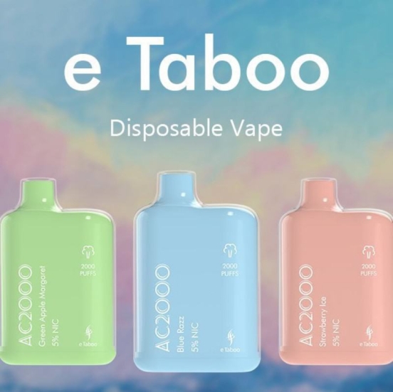 e Taboo Ac2000 Disposable Vape Brands