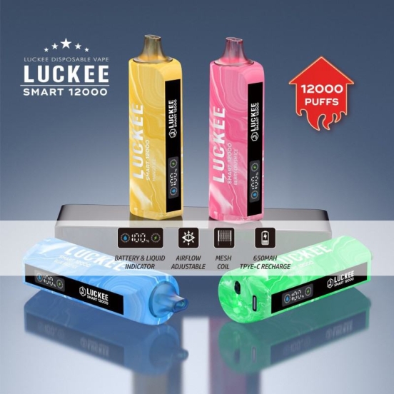 Luckee Smart 12k 500-1000 Puffs Disposable Vape Wholesale Price