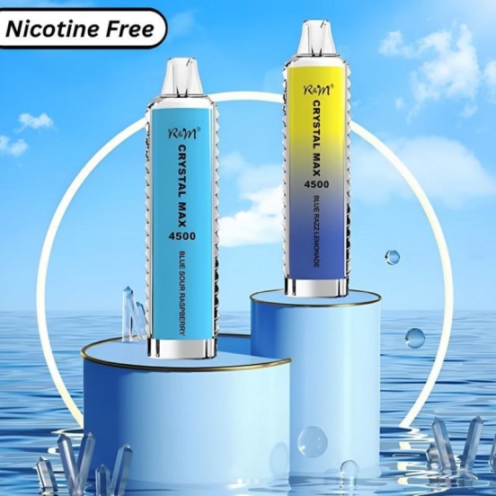 zbood Wholesale Vape Bars R&m Crystal Max 4500 Sigaraecigdevicecig Puffs