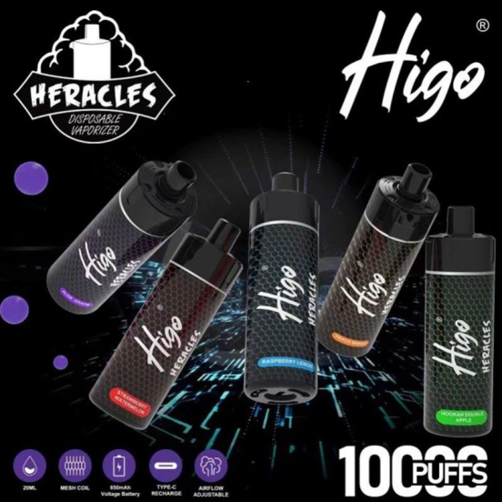 Wholesale Higo Heracles 10000 Disposable Vape Pen