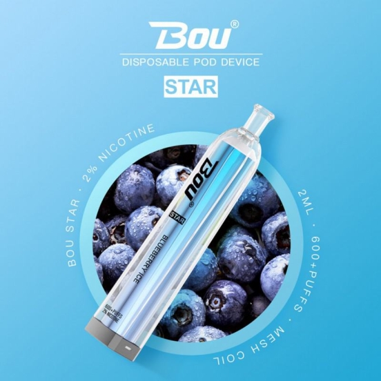 Hot Sale Bou Star Vape All Flavors