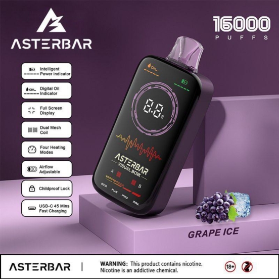 All Flavors Disposable customized Vapes Aster 16000 Puffs Wholesale