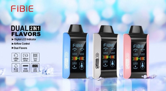 FIBIE Fibie Dual 15k 15000 Puffs Disposable Vape Pen Wholesale