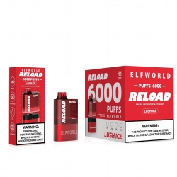 Elfworld Vape Pen Reload Kit 6000 Puffs