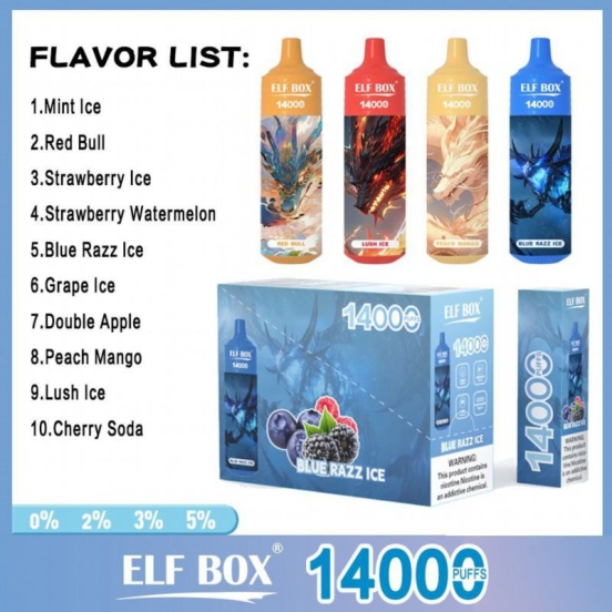 Disposable seasomk Vape Elf Box 14000 Pen Wholesale