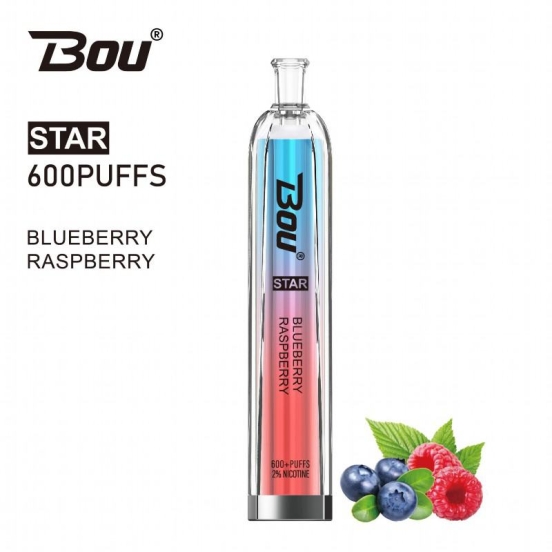 Wide Flavor Selection BOU 600 Puffs Box