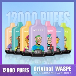 Waspe Pens 12000 Digital Box 15000 Puffs Disposable Vape