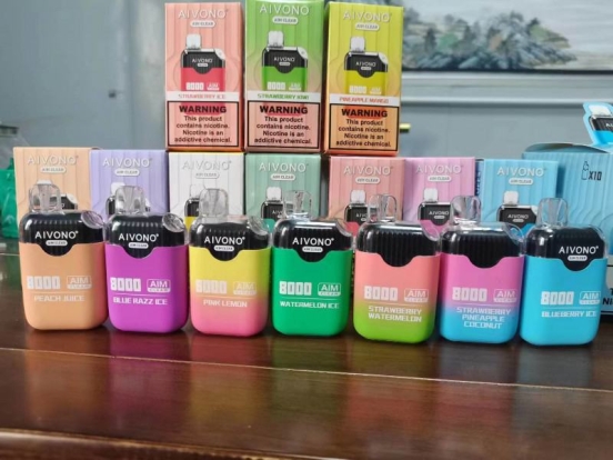 Top Selling Aim Aivono Clear 8000 Puffs Disposable Vape Bulk Price