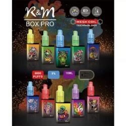 Smok R&m Box Pro 6000 Puffs Vape Disposable