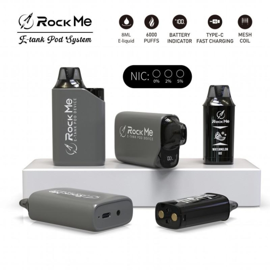 ROCKME Disposable Vape E-tank Device Brands