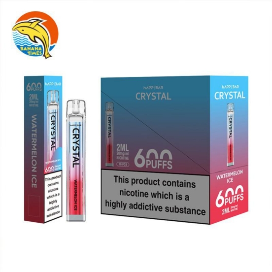 Disposable Vape Brands Banana Times Crystal 600 Puffs