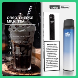 Miku Ab1618 3000 Puffs Disposable Big Hit Vape