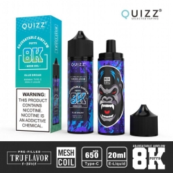QUIZZ Puff Truflayor 8000 Puffs Disposable E-cigarette