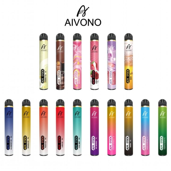 All Flavors Aim Stick 2500 Puffs Vape Big Puff Pens Plus