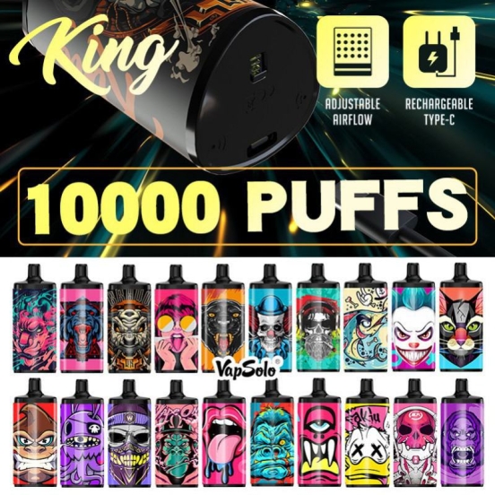 Hot Sale Mr. SMOG/Vapsolo Vapsolo King 10000 Puffs Disposable Vapes Wholesale