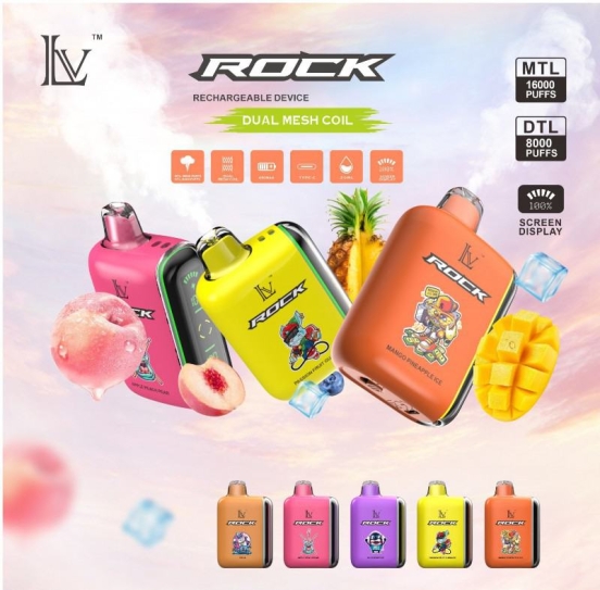 Disposable AIERBAITA Lv Rock 16000 Puffs Vape Brands
