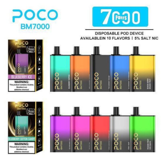 Disposable Vape Elfworld Poco Bm 7000 Bm7000 Puffs Wholesale