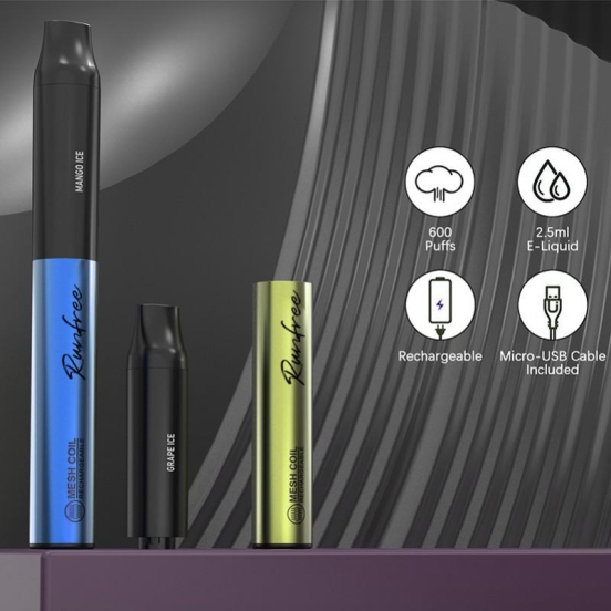 2024 Best Vape Runfree Rf368 600 Puffs Hits Vape