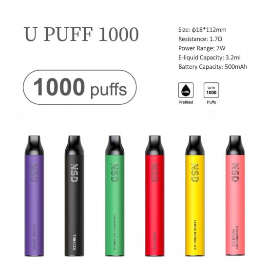 2024 Best Vape Pen U U 1000 Vape Disposable Wholesale
