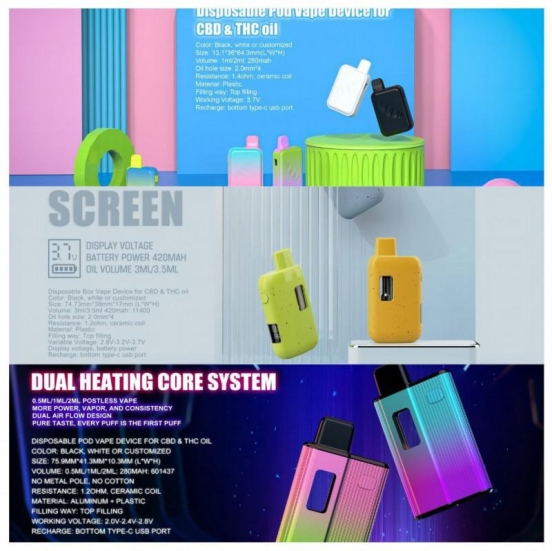 Smok Disposable Vape Pen Empty Box Style Wholesale