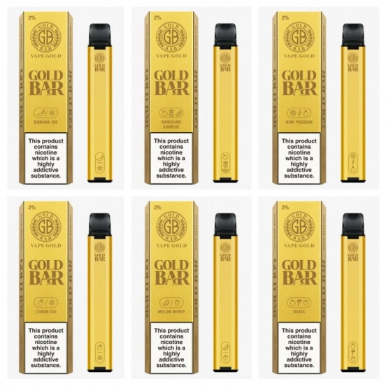 Wholesale Disposable voles Gold 600 Puffs Vape Bars