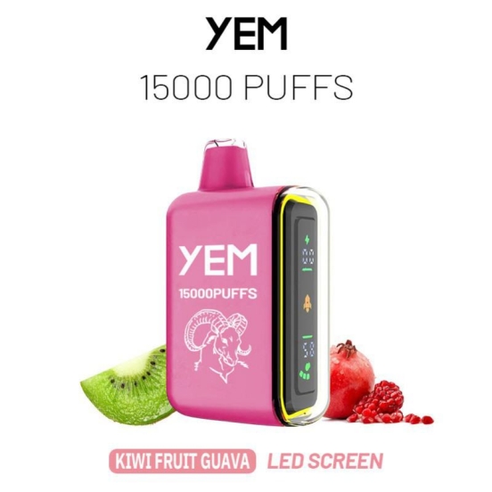 Top Selling Big Puff Pens Plus YEM Td15-1c 15000 Puffs Vape