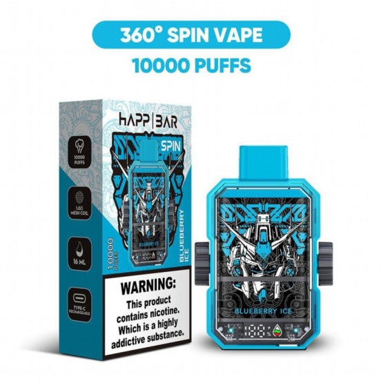 Top Picks 2024 Wholesale Disposable Vape Pen BANANATIMES/ Custom Happ Spin - Screen Display Disposable 10000 Puffs