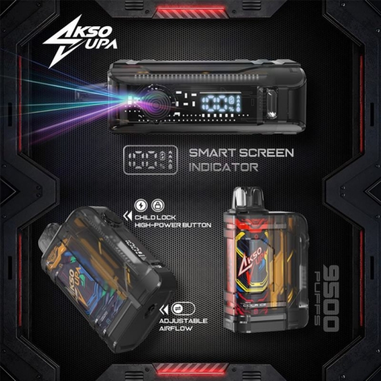 Baish Akso Supa 9500 Vape Wholesale