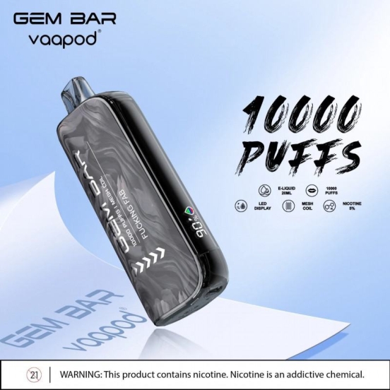 Original AIMODE Wholesale Gem Gb 10000 Puffs Disposable Vape