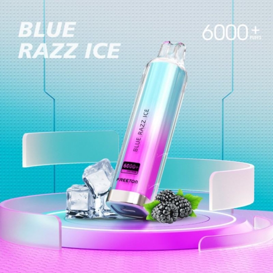 FREETON Bar Crystal Max 2000 Puffs Hits Vape Puffs