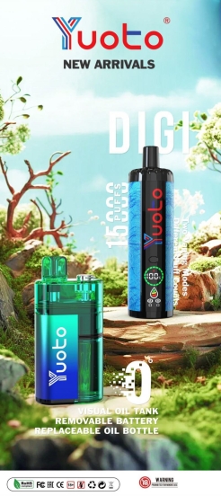 Good Price Yuoto Vape Digi 15000 Puffs