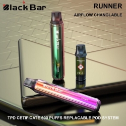 AZE& Support Customization Puff Runner Pod System 600 Puffs Disposable E-cigarette