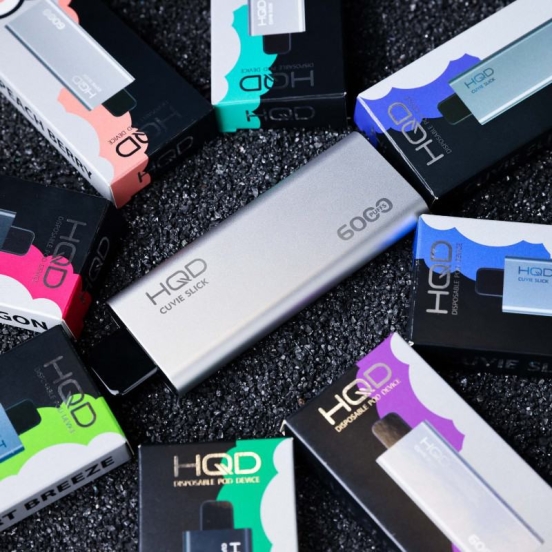 Premium Vape Pen Hqd Puff H102 Cuvie Slick Electronic Cigarette