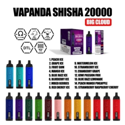 No Disposable Vape Bar Vapanda Shisha 20000
