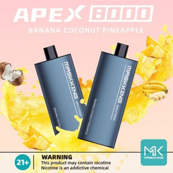 Wholesale Price Disposable Maskking Apex  20 Flavors 8000 Puffs Vape Pens