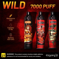 Ezgoing Ezgoing-wild Sv-049 7000 Disposable Vape Pod