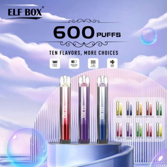 Doloda Disposable Vape Elf Box 600 Brands