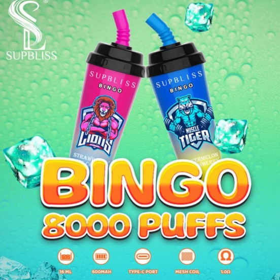 Baish Supbliss Bingo 8000 Vape Bars