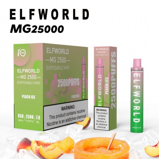 Elf mg 2500 disposable big hit vape