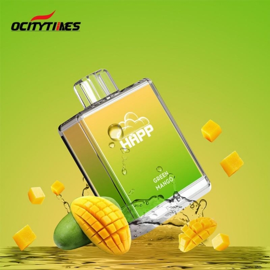 Ocitytimes Happ Box 600 Puffs Disposable Vape Pod