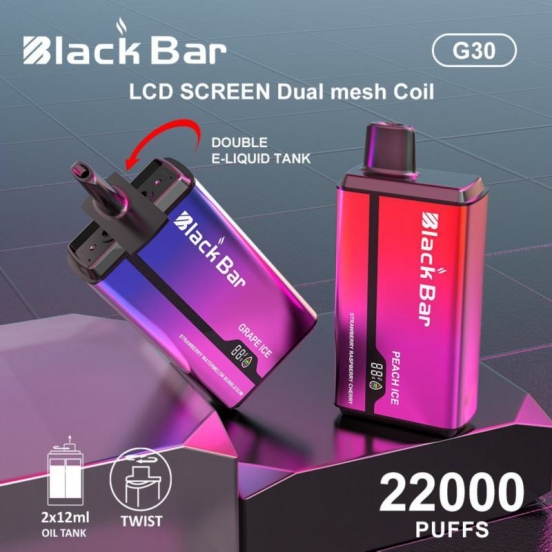 Bulk Price Black & Support Customization G30 22000 Puffs Disposable Vape Wholesale