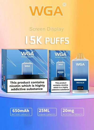 Top Sale Wga Wholesale Disposable Vapes Crystal 15000 3flavoursmix3in130k30ml36ml4flavours4p Puffs