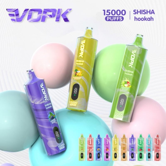 2024 bulk price Vopk 15000 vape big puff pens plus