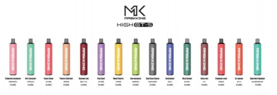 2024 Best Selling MASKING Masking High Gts Zero 2500 Puffs Vape All Flavors