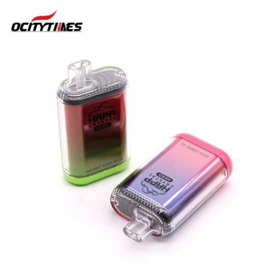 Ocitytimes Happ Crystal Hero 5000-7000 Puffs Vape Big Puff Pen Plus