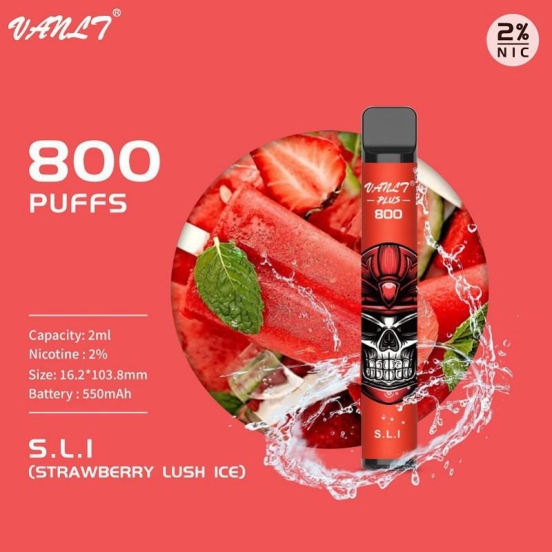 Original VANLT Vanlt-plus Lux-w208 800 Puffs Vape Wholesale
